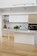 Ribbed panels kitchen island using textured mdf