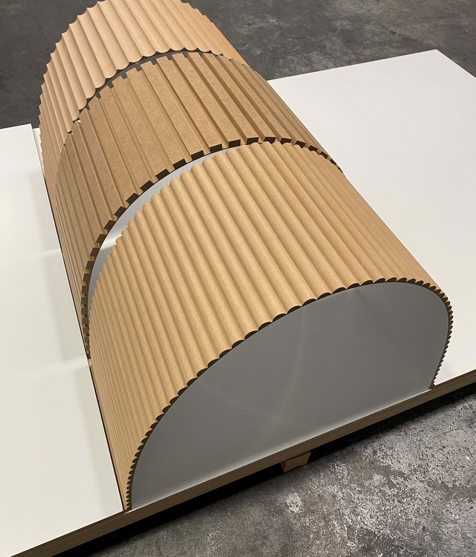 Mdf Removeable Panel Flexible MDF wall panelling
